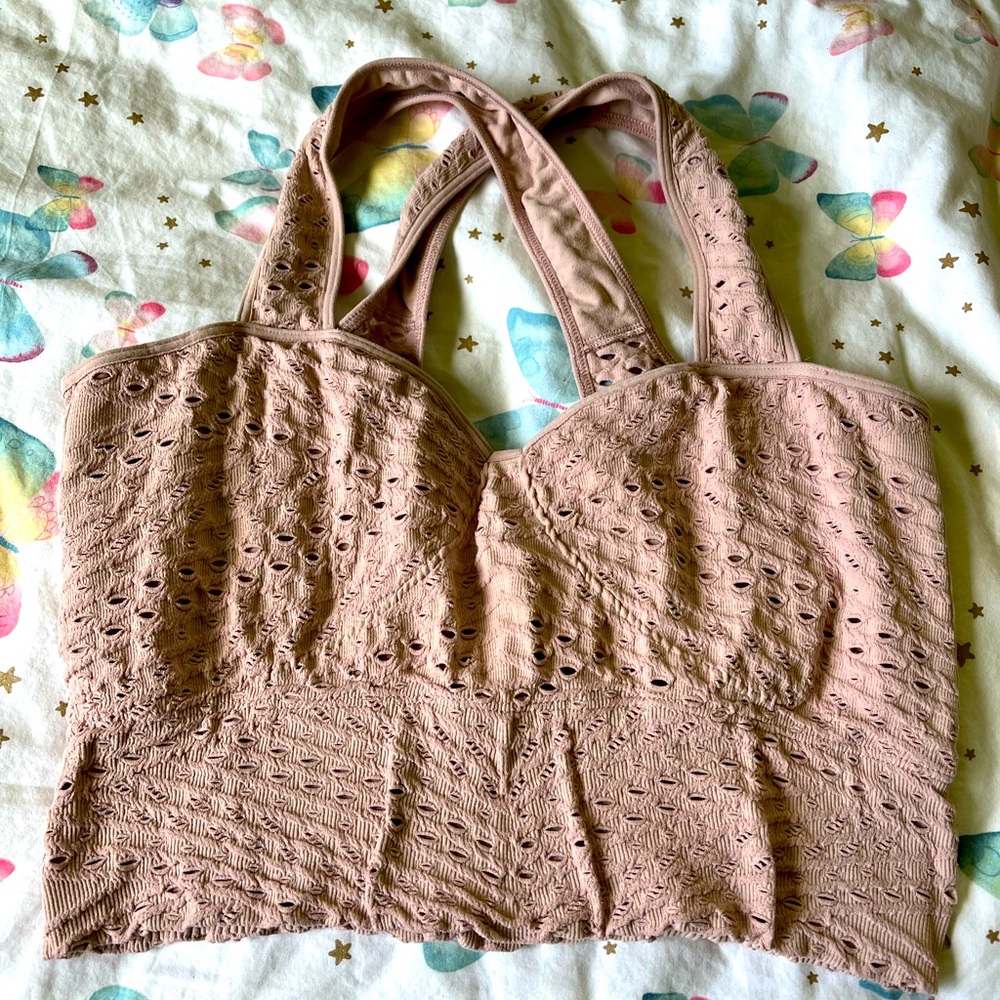 Free People M/L bra top